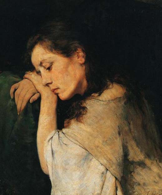 georgios-iakovidis-una-mujer-triste-pintores-y-pinturas-juan-carlos-boveri